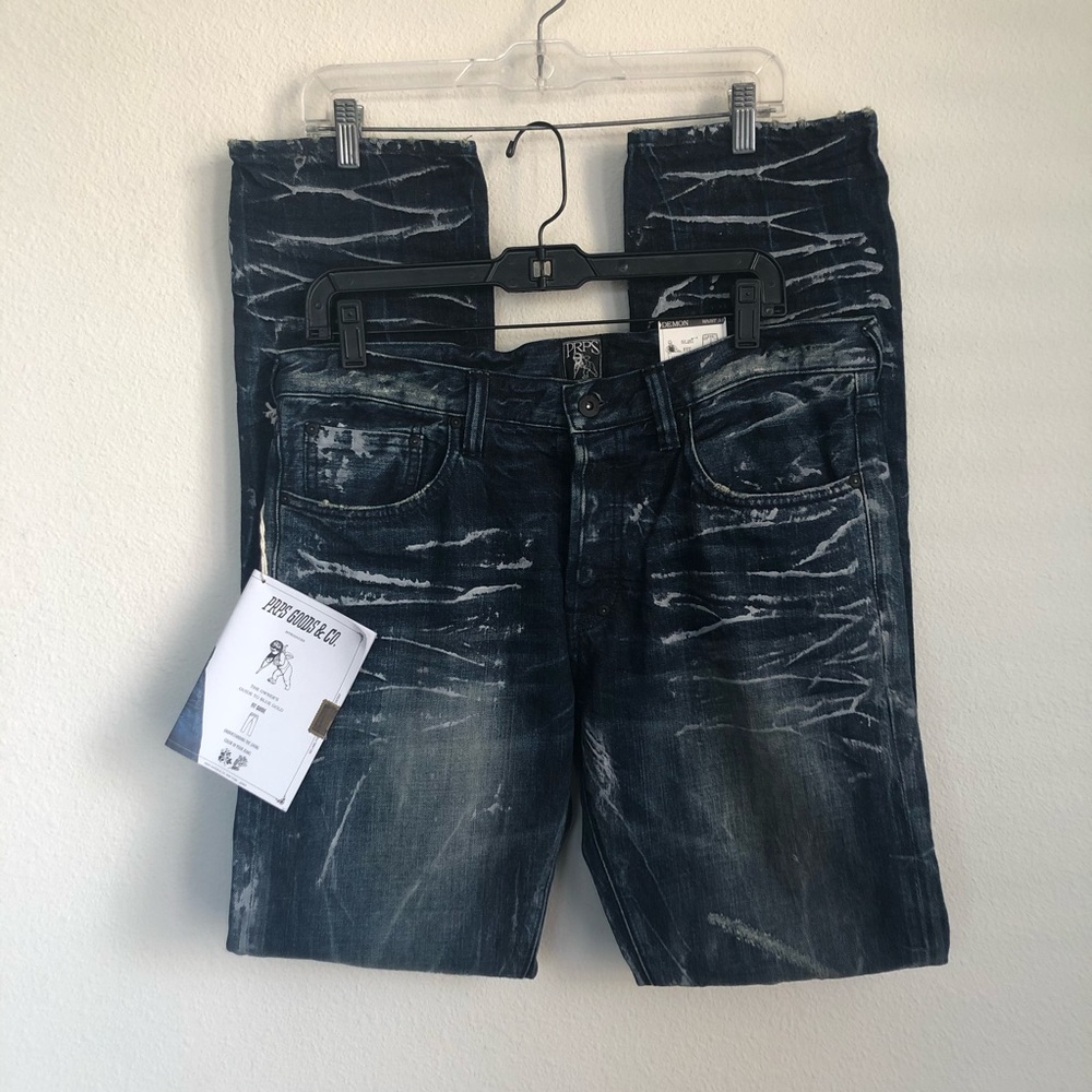 PRPS Demon Slim Fit Mid Rise Denim Jeans